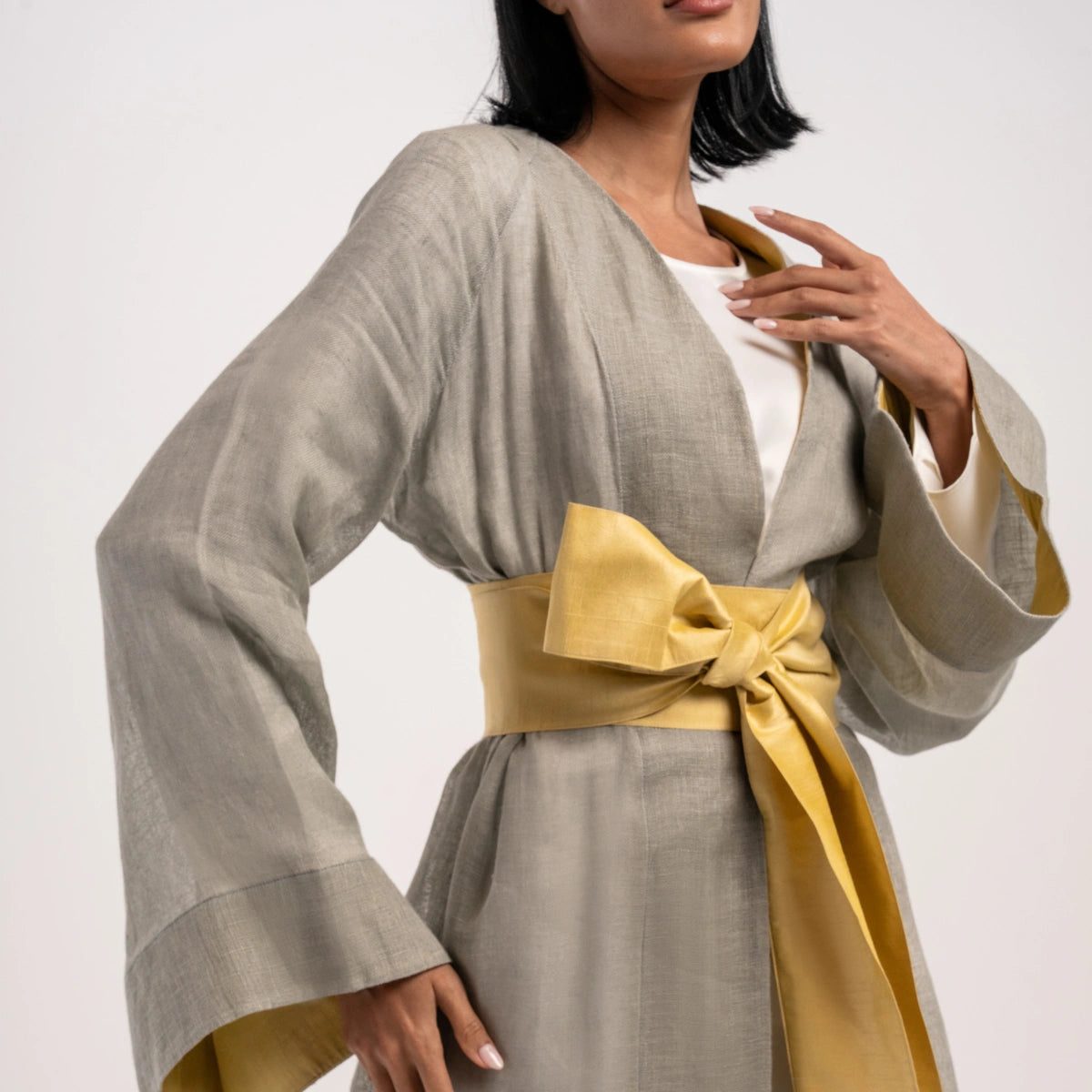 Golden Horizon Abaya